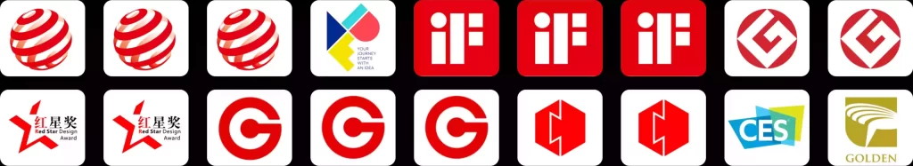 奖项1 国内外各大设计奖项与个人荣誉
