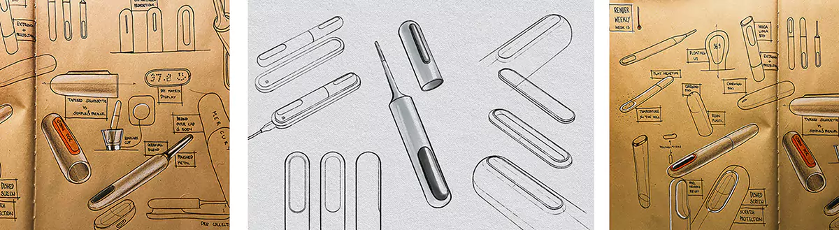 产品设计Health-E笔形数字温度计 11 产品设计Health-E笔形数字温度计 10 简约造型的Health E笔形数字温度计 8
