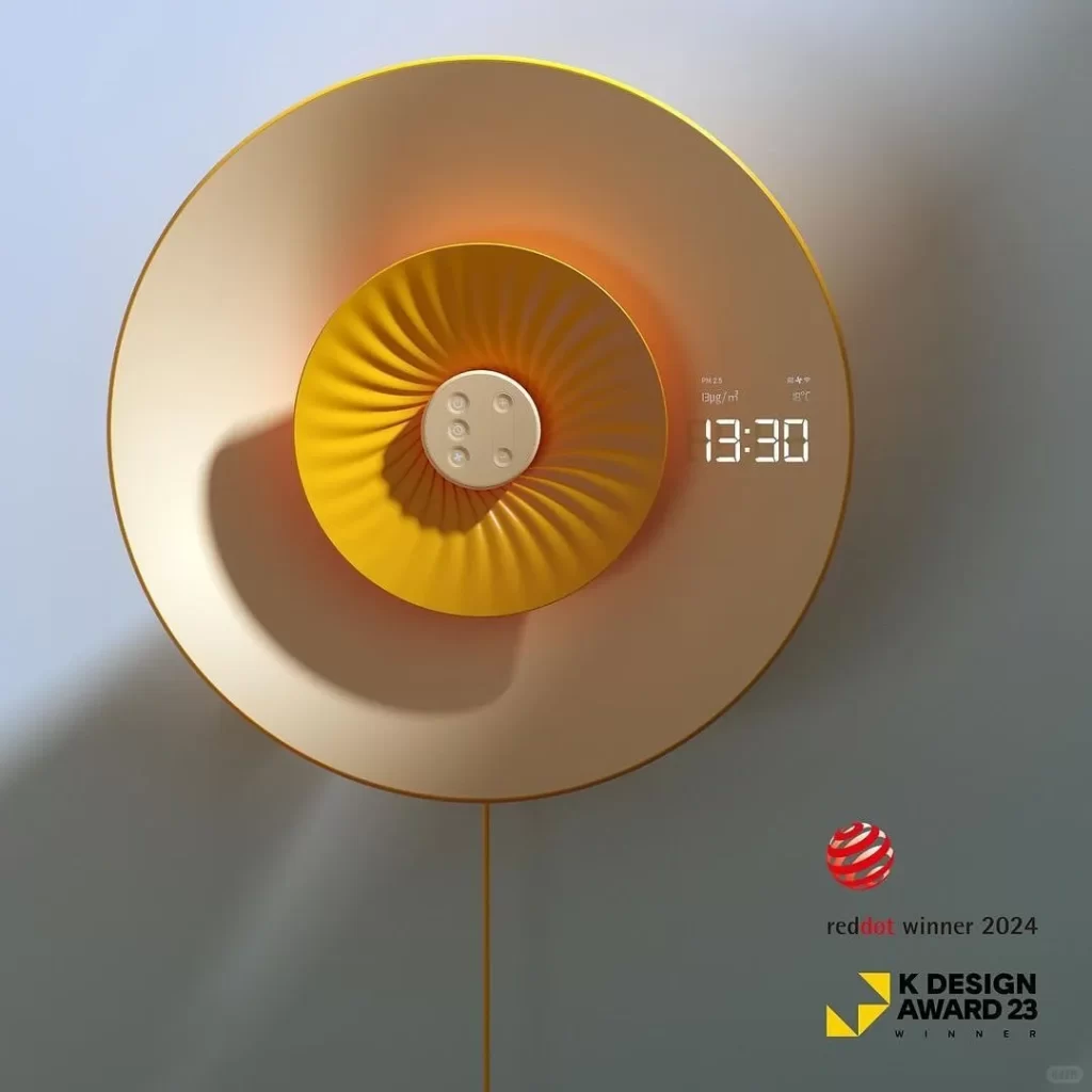 空气净化器红点设计奖,重构家电与空间的情感连接 7 空气净化器红点设计奖,重构家电与空间的情感连接 6 空气净化器红点设计奖 8