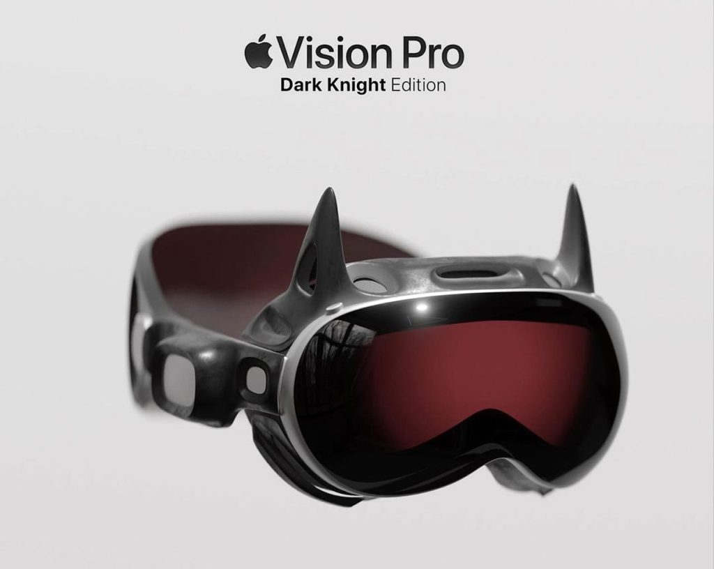 Vision Pro:伟大的产品设计创新与现实的困境 8 Vision Pro:伟大的产品设计创新与现实的困境 7 4. Dark Knight Apple Vision Pro Case1