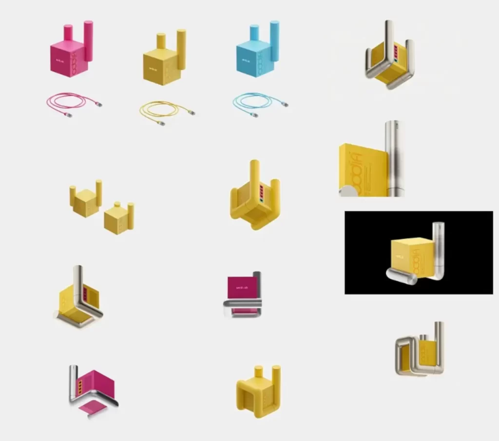 BLOCKY WI-FI 烟囱概念路由器工业设计 14 BLOCKY WI-FI 烟囱概念路由器工业设计 13 概念路由器工业设计 14