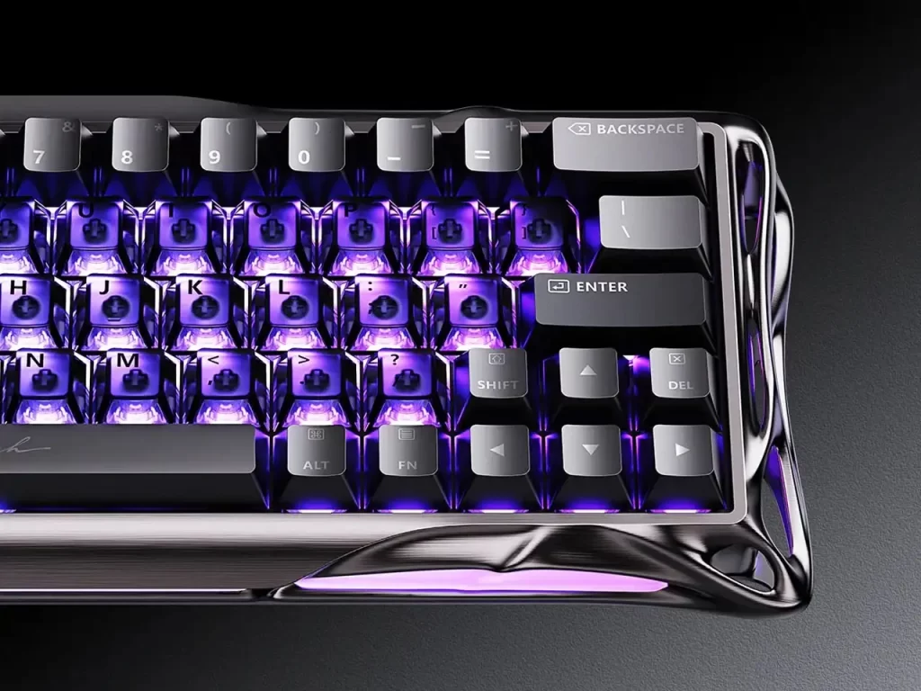 Cyberpunk Mech Style Keyboard 5 Cyberpunk Mech Style Keyboard 5