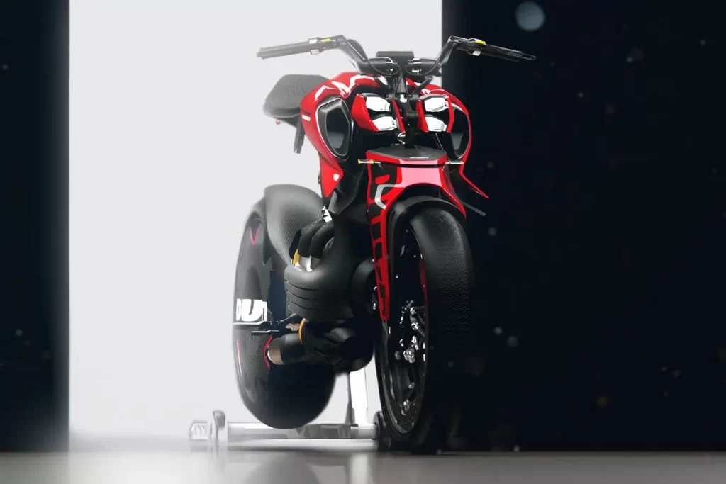 Ducati Ghost Design 杜卡迪幽灵设计混合动力战车 3