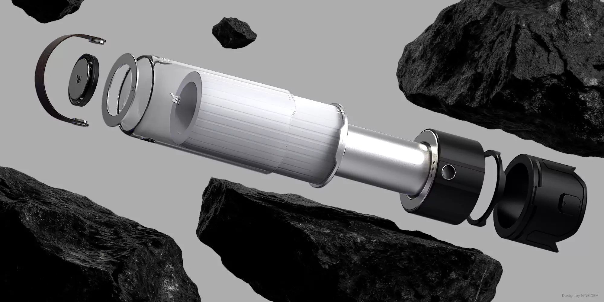 光合离子机、空气净化器工业设计案例-九号创新设计工作室