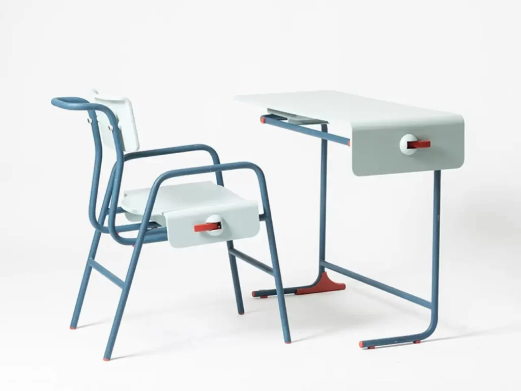 Table chair modular design 1 学生桌椅模块化产品设计