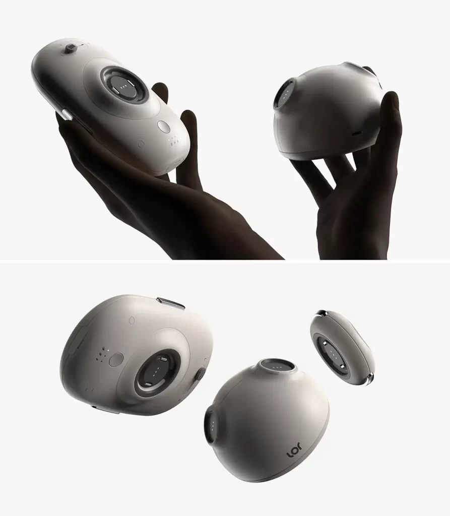 Modular Design Vertical Mouse 1 可拆分的模块化设计