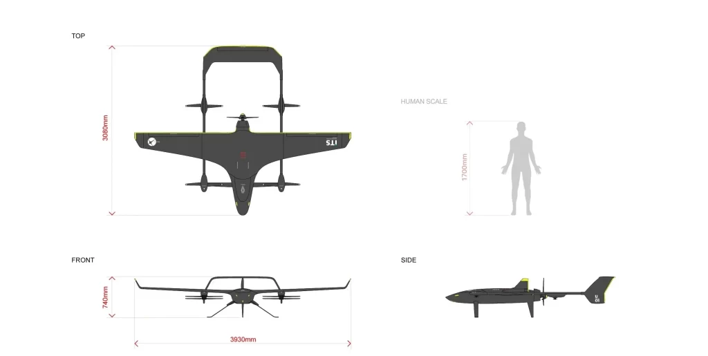 Industrial grade drone design 7 Industrial grade drone design 7